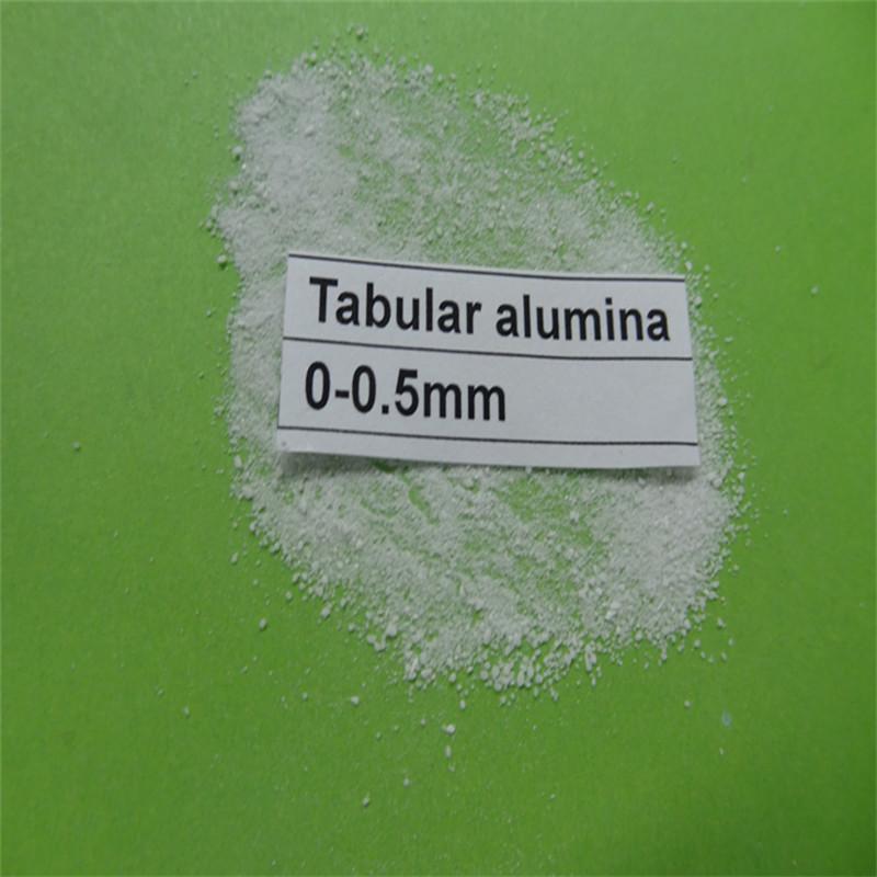 Refractory  material tabular alumina  99.3% AL2O3 0-0.5mm Made in Korea