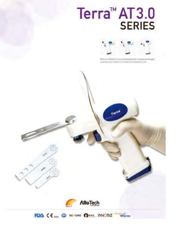 Terra Disposable Saw Handpieces for Orthopaedic’s Arthroplasty Made in Korea