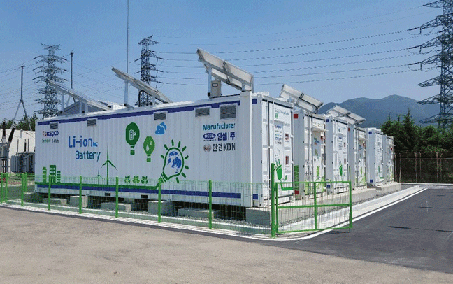 Incell Lithium Battery System for Utility / Industrial Made in Korea