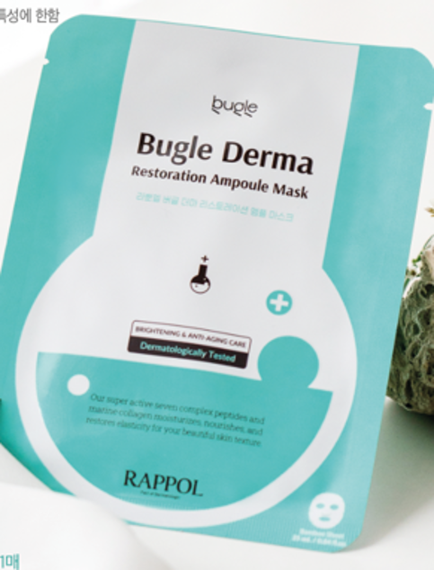 Bugle Derma  Restoration Ampoule Mask Made in Korea