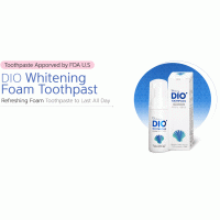 Dio Whitening Foam Toothpaste Made in Korea