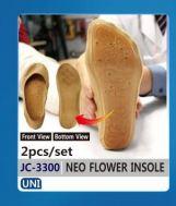 JC-3300 NEO FLOWER INSOLE Made in Korea