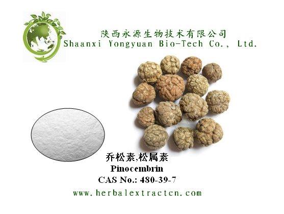 High quality Pinocembrin 98%HPLC, CAS No.: 480-39-7 Made in Korea
