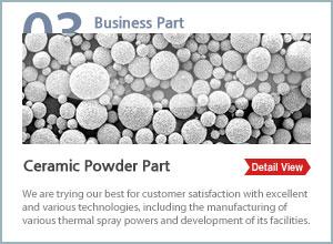 Thermal Spray Ceramic Powder Made in Korea