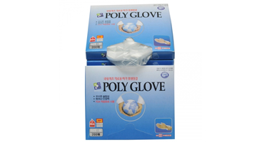 Poly glove(Gloves for medical treatment) Made in Korea