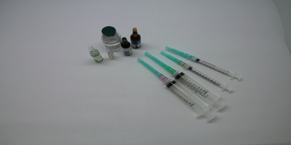 Fliter needle syringe Made in Korea