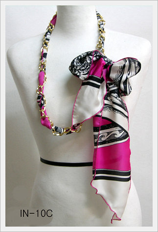 Ribbon Scarf Necklace