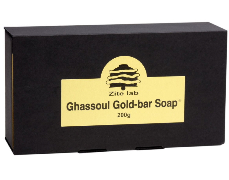 Ghassoul Gold-bar soap 200g
