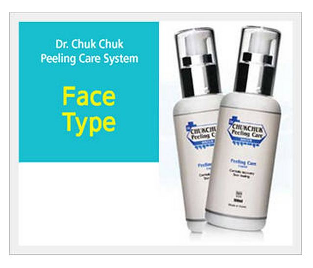 Dr. Chuk Chuk Peeling Care System -Face Type  Made in Korea