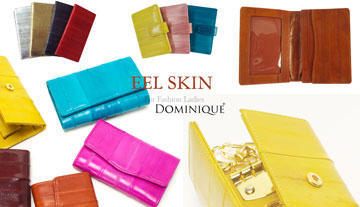 Fashion bag Korea Eel Skin Purses & Wallets  Made in Korea