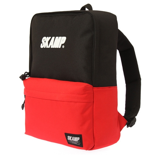 Neon Backpack (Black/Red)  Made in Korea