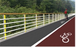 Bikeway Safety Guardrails  Made in Korea
