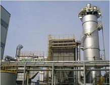 De-SOx system for MoS2 flue gas in kwangyang steel