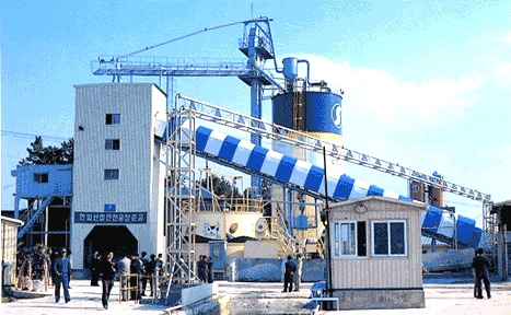 Ready mixed concrete batching plant  Made in Korea