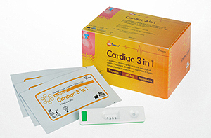 Cardiac 3 in 1 Rapid Test  Made in Korea