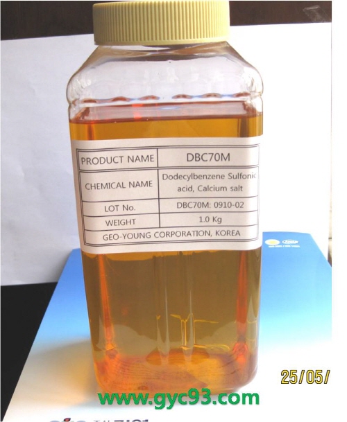 DBC70M(Calcium Dodecylbenzene Sulfonate)  Made in Korea