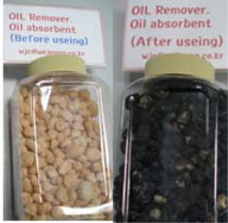 New Type Oil remover and Oil absorbant