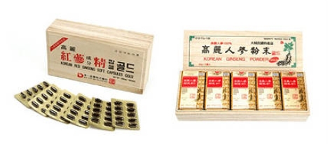 Ginseng Based Products  Made in Korea