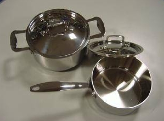 Clad Cookware(5ply Body)  Made in Korea