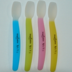 [Vegetable Baby] Silicone Feeding Spoon for Baby  Made in Korea