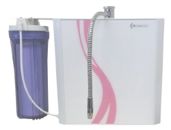 Countertop water purifier and ionizer