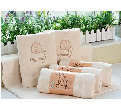 Organic cotton Towel (Bath)  Made in Korea