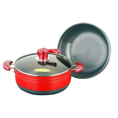Well-being steamer type saucepan