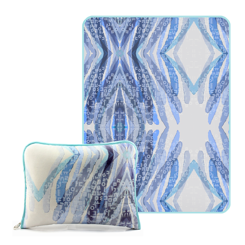 Printing blankets cushion Lightning blue