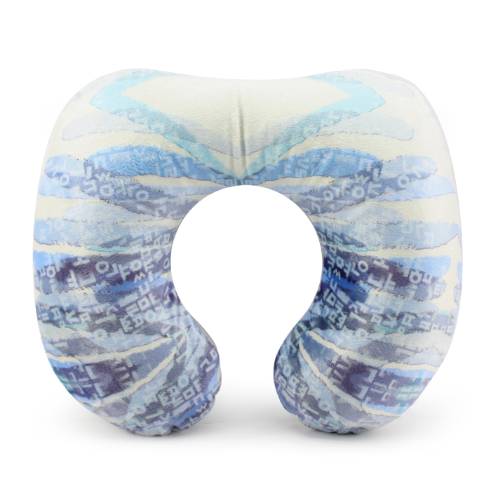 Inflatable/Air neck cushion /Pillows/Lightning/blue