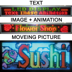 Led message Display( 3 color & Full color)  Made in Korea