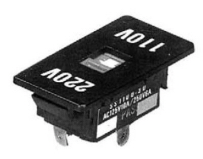 VOLTAGE SELECTOR SWITCHES