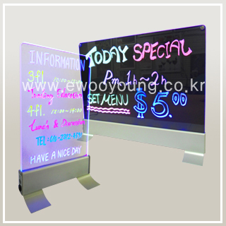 Miracle LED Ad Board - Table Type  Made in Korea