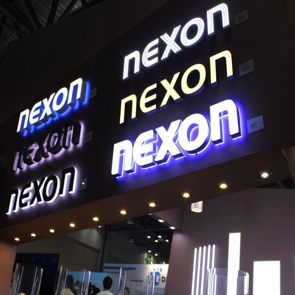 LED EPOXY RESIN SIGN - DOUBLE DIFFUSION BILLBOARDS  Made in Korea