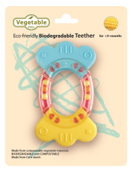 Vegetable Baby Cornstarch Rattles and Teethers Candy  Made in Korea
