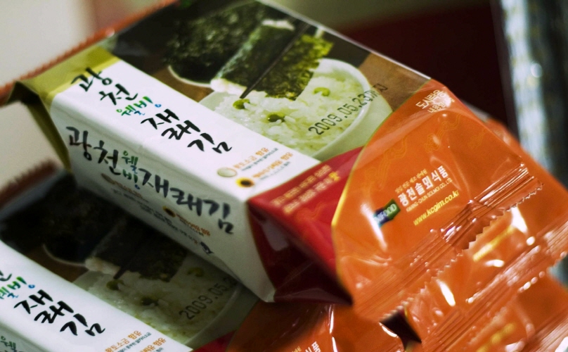Roasted Seaweed Snack  Made in Korea