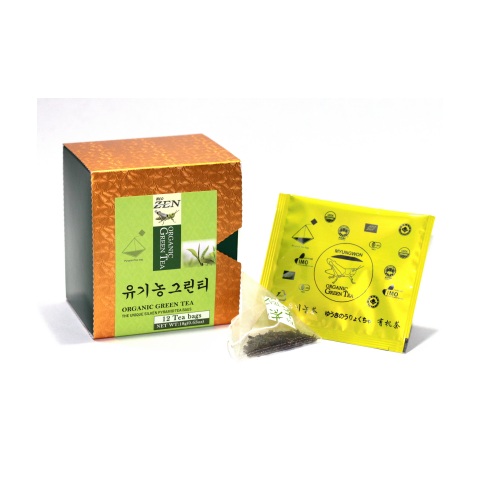 Organic Green Tea  Made in Korea