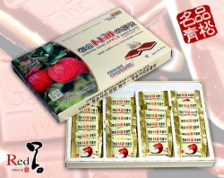 Cheong song apple chocolate red mong  Made in Korea