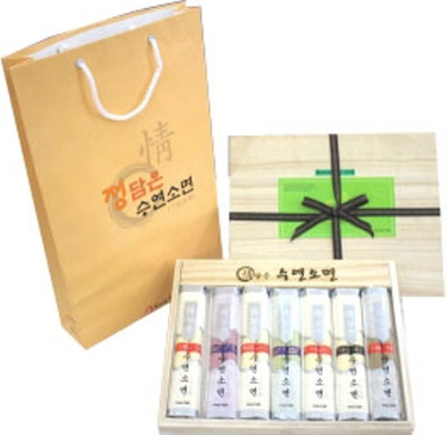 Jeongdameun Five-Color Dried Noodles Gift Set 700g