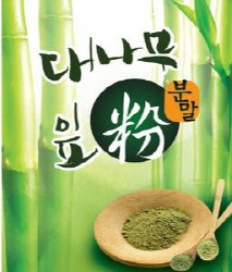 Bamboo grass powder