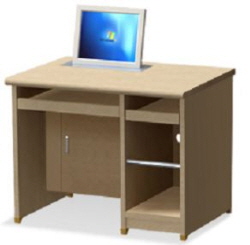 Single Monitor Storage and Automatic Desk
