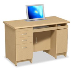 Monitor Storage and 3-Drawer Type Desk  Made in Korea