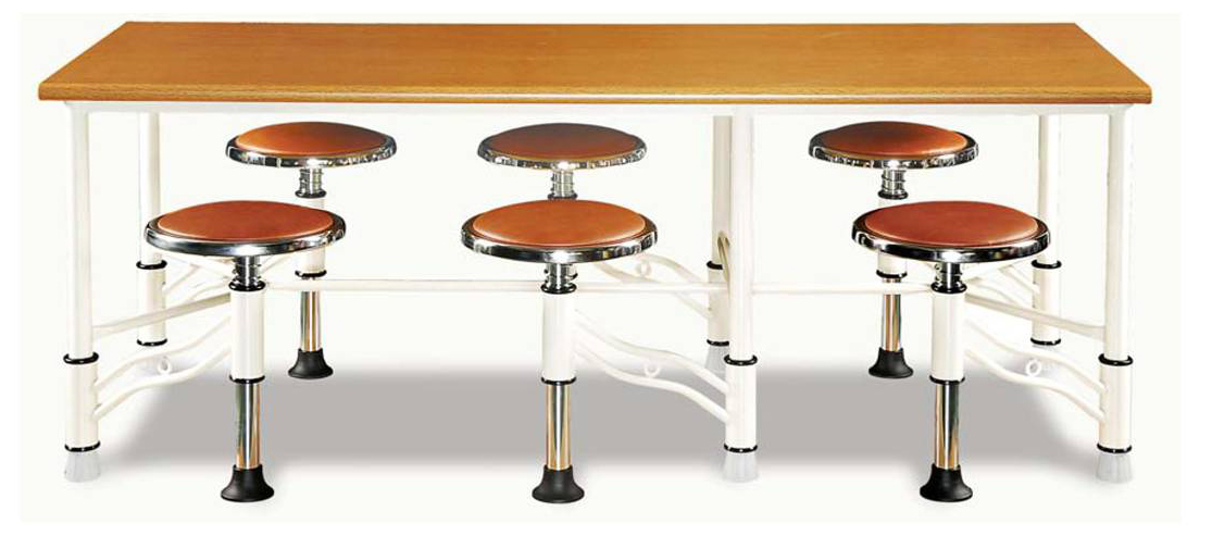 transfer type stool table
