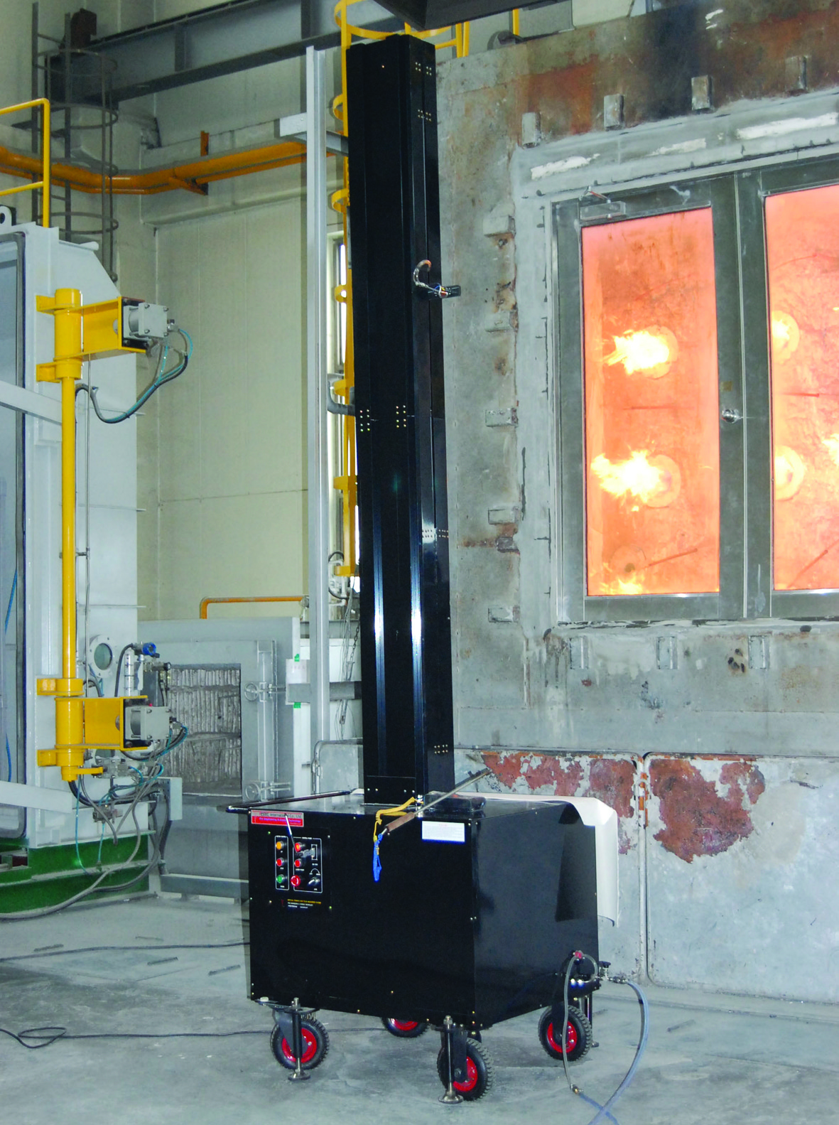 Vertical Furnace Heat Flux Tester