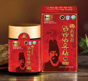 King red ginseng gold 240 g  Made in Korea