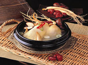 Baeksuk placed Korea Ginseng  Made in Korea