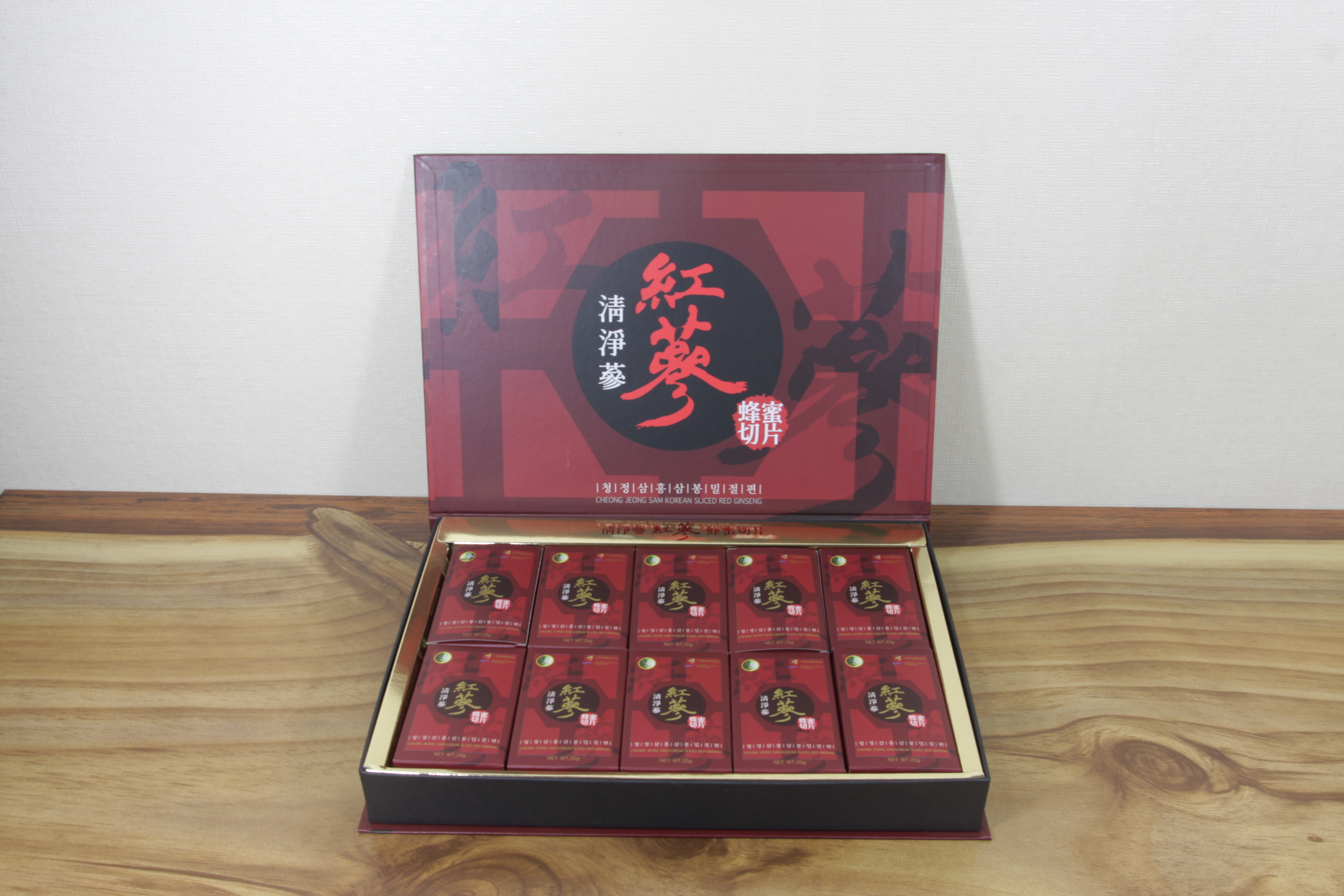 Honeyed Red Ginseng Slice  Made in Korea