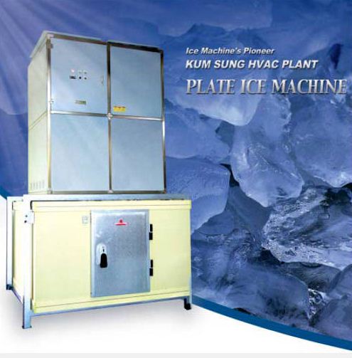 Plate Ice Machine  Made in Korea