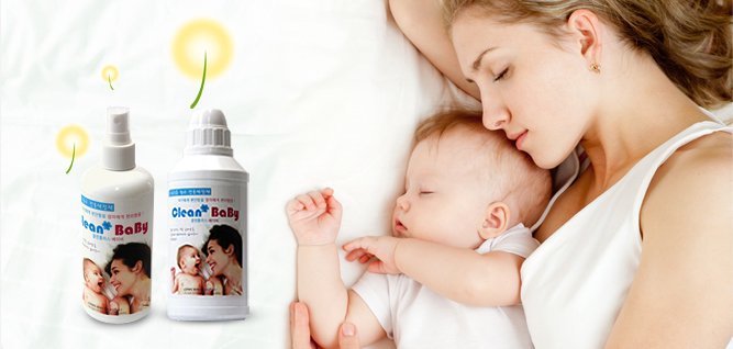Clean Plus Baby Refil & Spray - Made in KOREA  Made in Korea