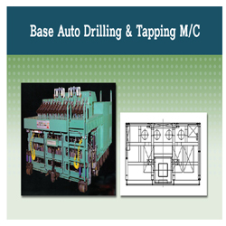 Base auto drilling & tapping M/C  Made in Korea