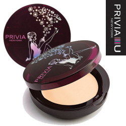 Privia AboutU Mineral Powder Pact  Made in Korea